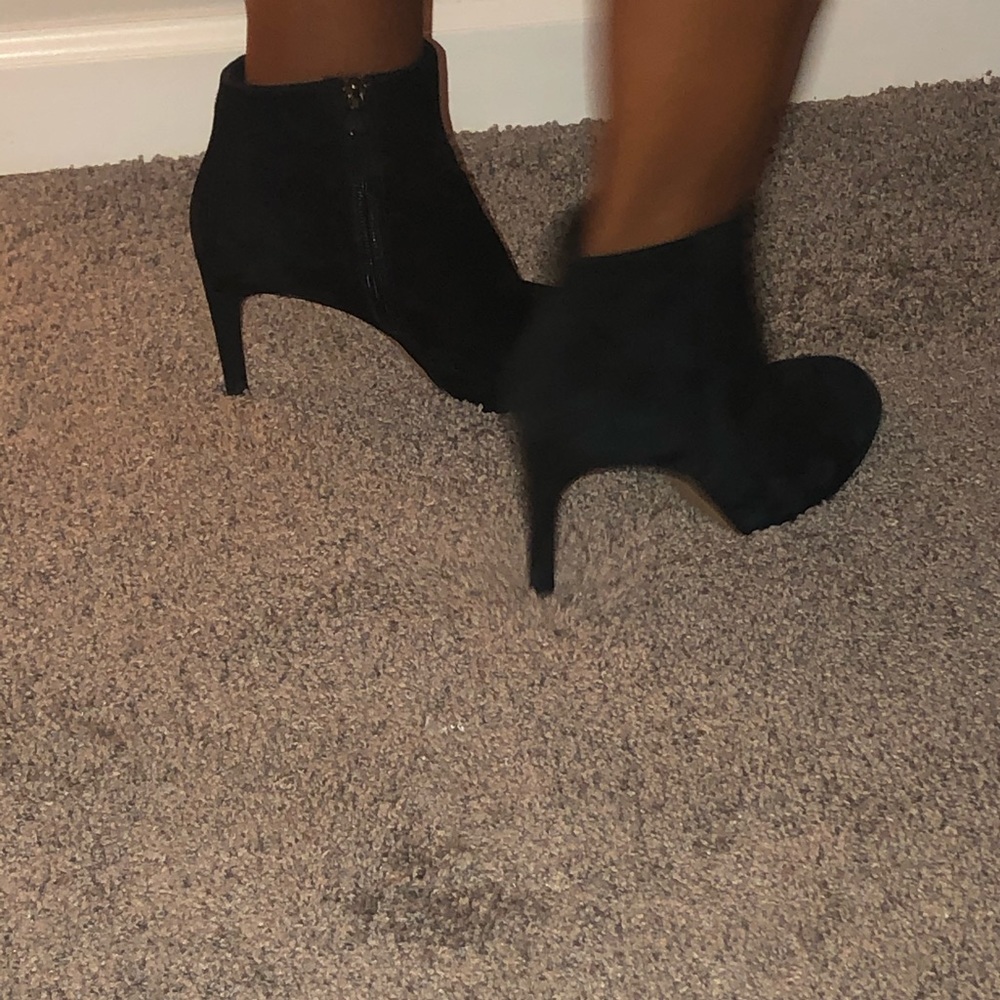 Black Platform Booties - image 6